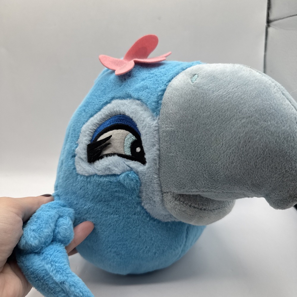 Angry Birds Rio Jewel Blue Macaw Plush Stuffed Toy 5''
